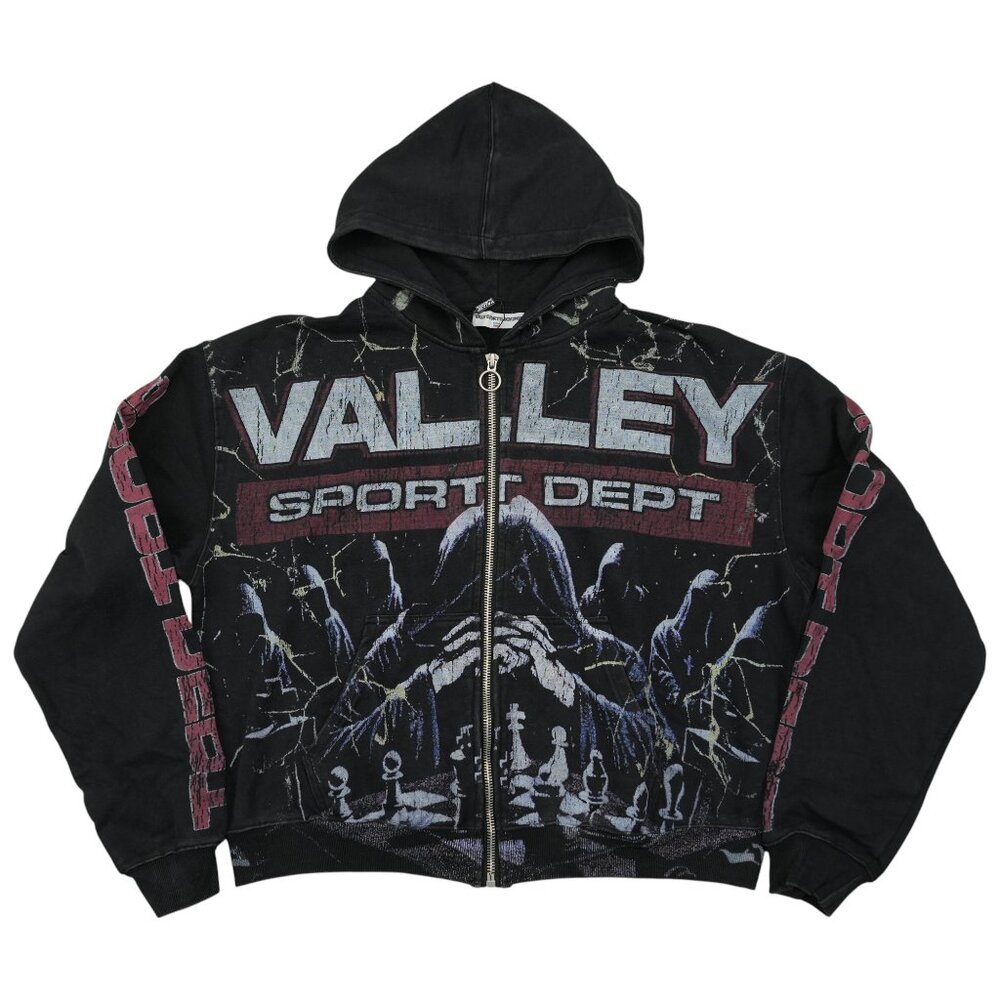Vale Forever Mastermind Full Zip Hoodie Vintage Black